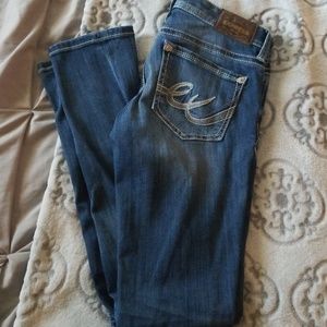 Express stretchy skinny jean size 4r